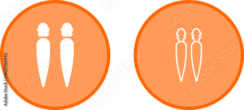 Carrot Vector Icon