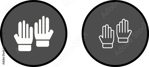 Gloves Vector Icon