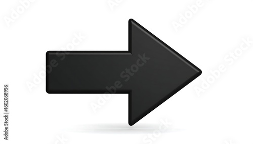 Free Download Black arrow pointing right - GFXLoad