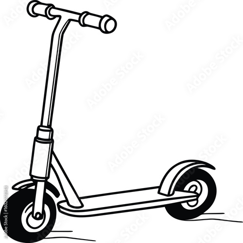 toy bike isolated tricycle scooter