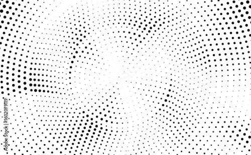 halftone dots background, Blue vector halftone dot pattern, a digital mosaic texture for abstract art and design backdrops