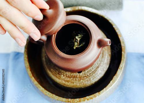 Preparing for a Chinese Tea Ceremony