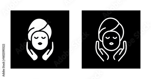 Scalp Massage Vector Icon
