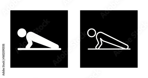 Push up Vector Icon