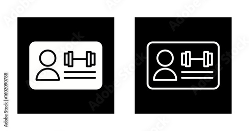 Gym Membership Vector Icon