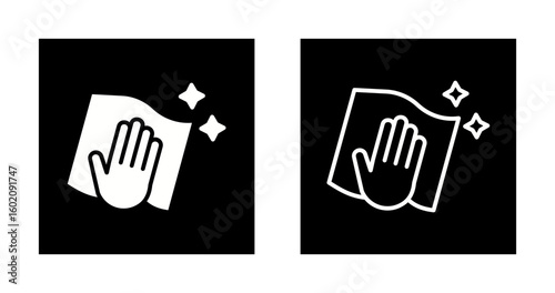 Cleaning Cloth Vector Icon