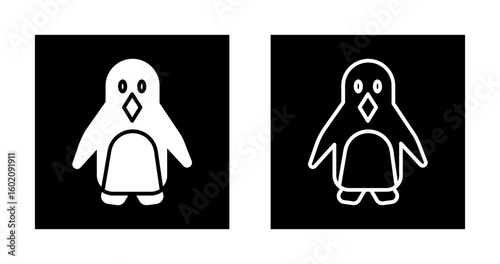 Penguin Vector Icon