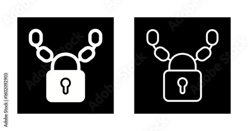Security Chain Vector Icon