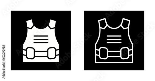 Body Armor Vector Icon