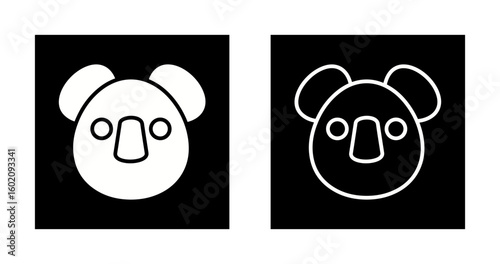 Photography Koala Vector Icon
