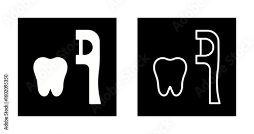 Dental Floss Vector Icon