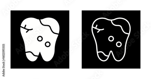 Dental Caries Vector Icon