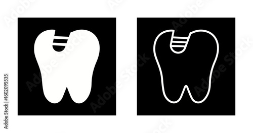 Tooth Decay Vector Icon