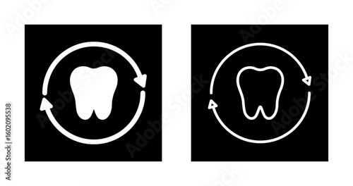 Dental Restoration Vector Icon