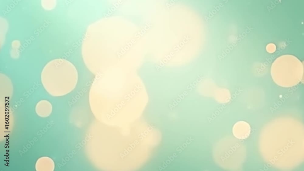 mint peach bokeh background, pastel bokeh loop, 4K seamless bokeh animation, soft light particles video, flickering bokeh dots, high resolution bokeh loop, elegant background animation, minimalist 