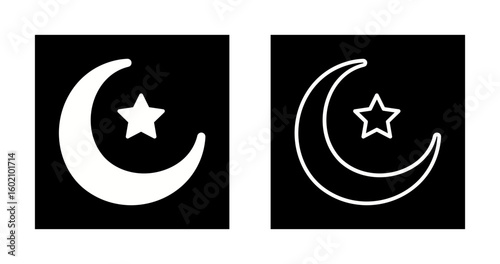 Moon Vector Icon