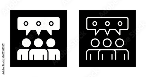 User Opinion Vector Icon