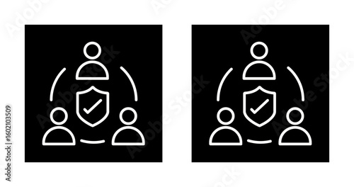 Cybersecurity Team Vector Icon