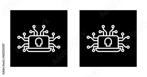 Cyber Threats Vector Icon