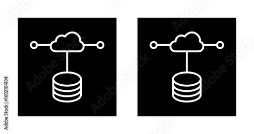 Secure Data Center Vector Icon