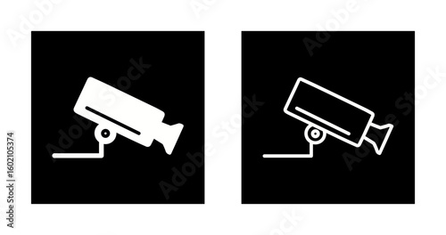 Security Camera Vector Icon