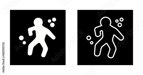Crime Victim Vector Icon