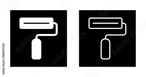Paint Roller Vector Icon