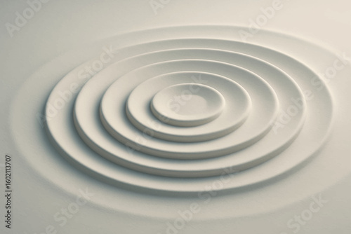 Subtle Micro Concentric Ripple Pattern Background