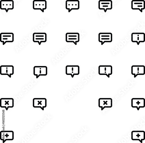 Simple and Clear Expanded Line_Random UI Icon Version 11