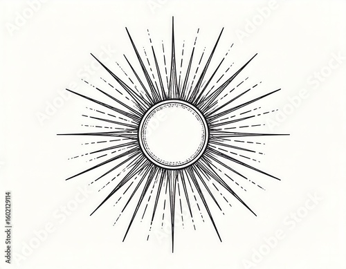 Ornate sunburst design (1)