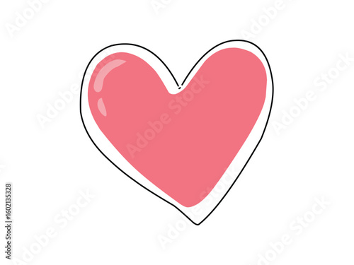 pink love vector illustration.eps