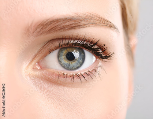 Womans Eye Closeup.