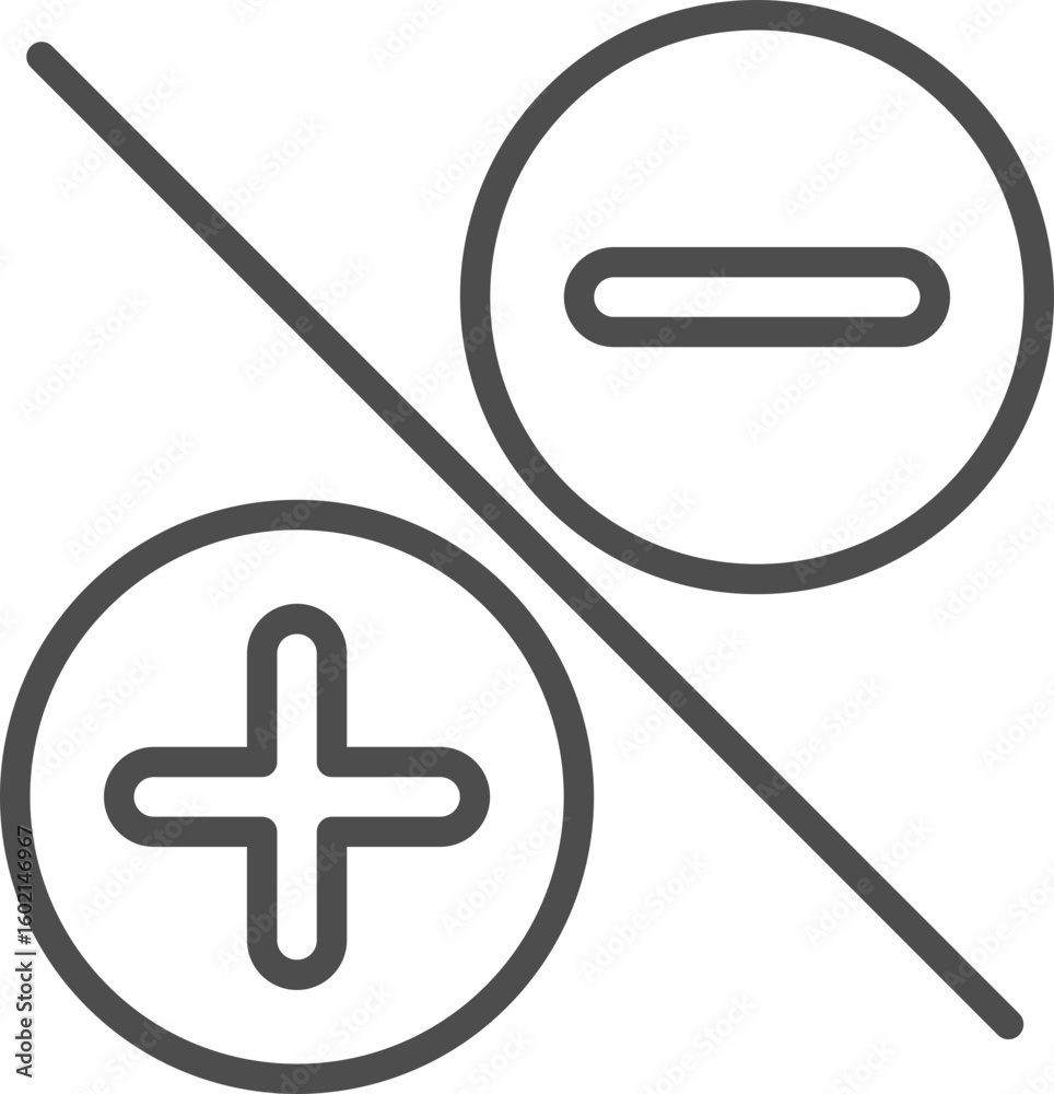 Obraz premium Pros And Cons