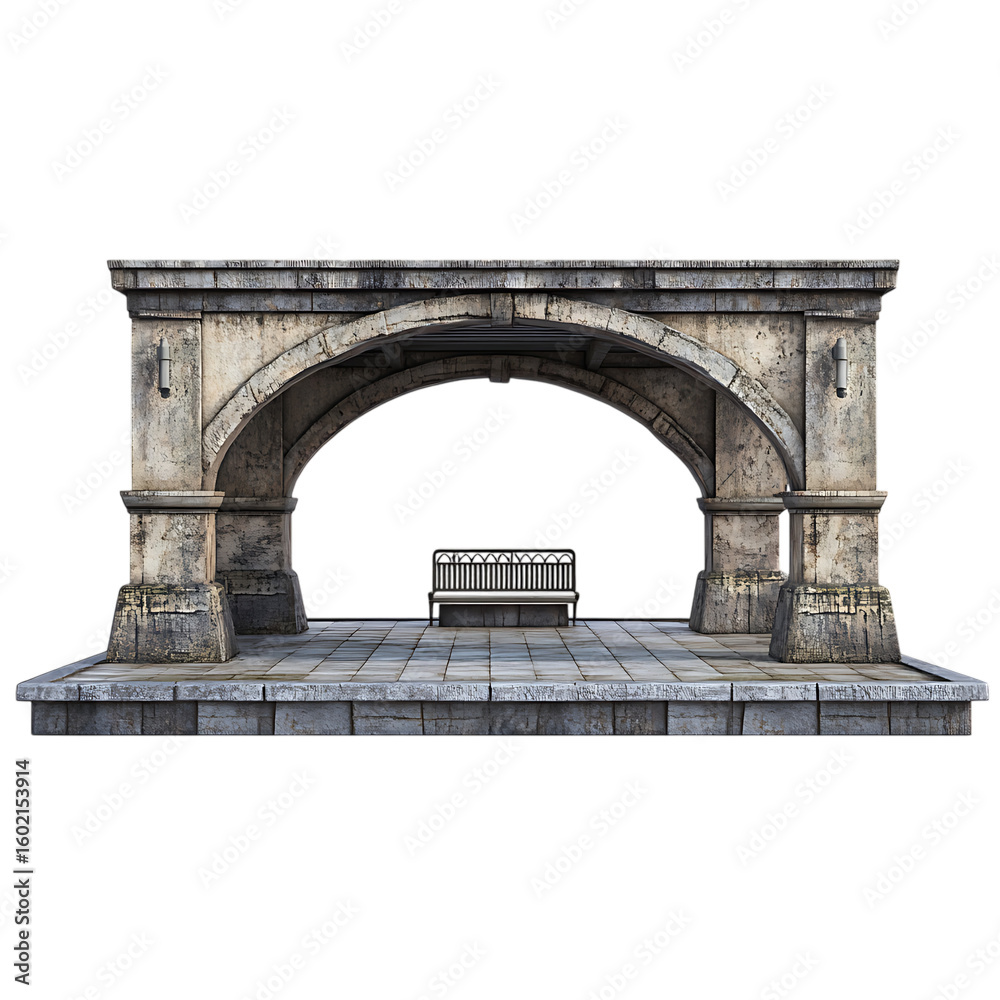 Obraz premium Cavedin subway station