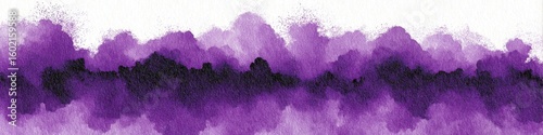 Purple and black watercolor wash