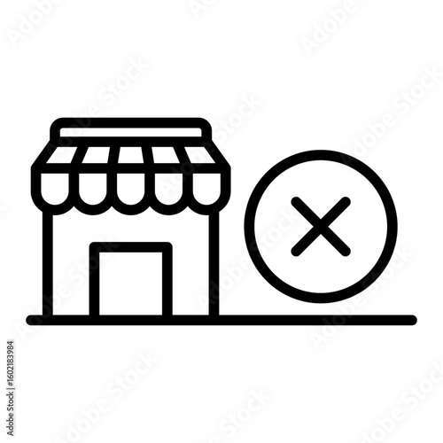 Blacklist store status icon