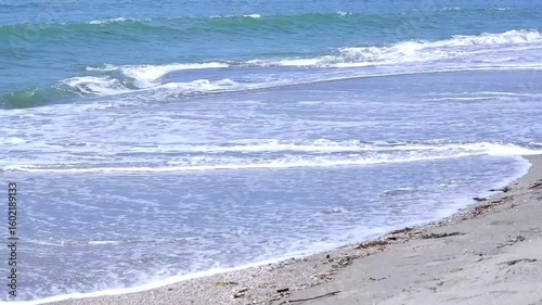 Waves on the beach
