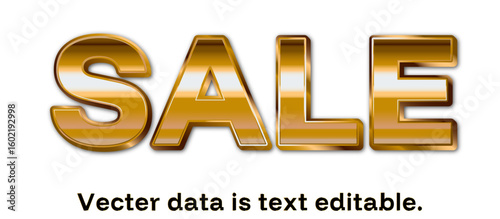 GOLD文字_SALE_ベクターデータは打ち換え可能_アピアランス編集可能_03