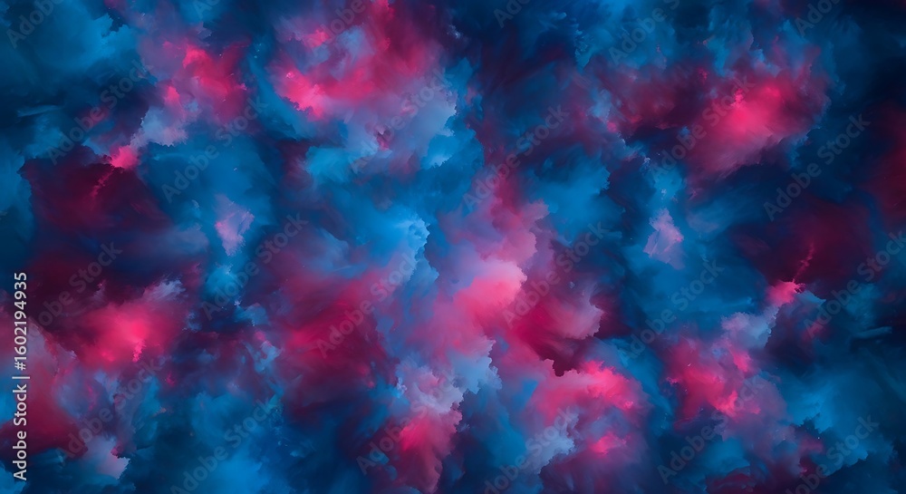 Abstract Neon Clouds: A Visually Striking Vertical Background of Pink and Blue Hues Abstract Neon Clouds: A Visually Striking Vertical Background of Pink and Blue Hues