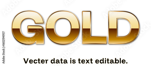 GOLD文字_ベクターデータは打ち換え可能_アピアランス編集可能_02
