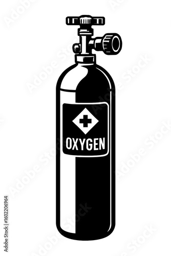 Portable Medical Oxygen Tank - Essential for Respiratory Support