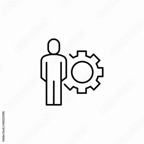 flexible system icon sign vector