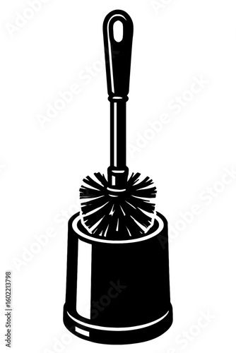Essential Toilet Brush and Holder for Bathroom Hygiene and Cleaning