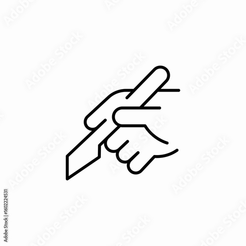 surgery tool icon sign vector