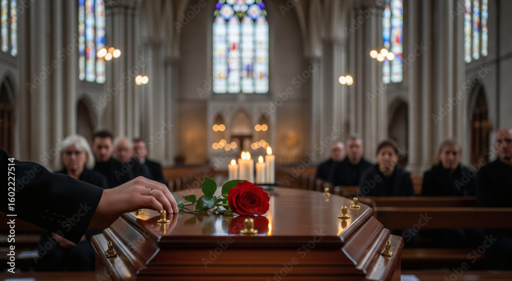 Fototapeta premium Funeral Service