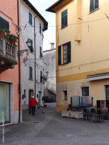 narrow street in the old town
