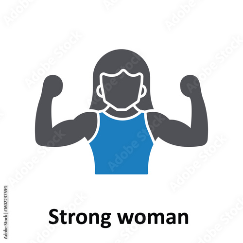 Jump squats vector Icon which can easily edit or modify