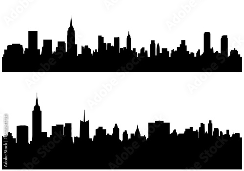 A tall coniferous tree with a narrow silhouette, perfect for use in natural or forest-themed compositions and designs