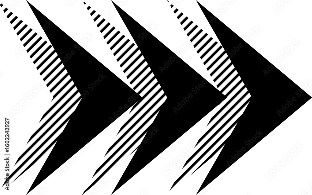 Naklejka premium Next Arrow Icon