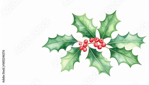 Pastel Style Festive Berry Stock